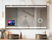 Έξυπνος καθρέφτης μπάνιου LED με πλαίσιο Displine - Apple L09