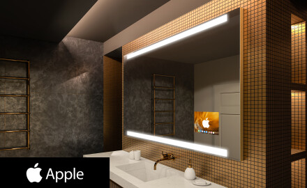 φωτιζόμενος καθρέφτης μπάνιου SMART LED L47 Apple