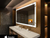 φωτιζόμενος καθρέφτης μπάνιου SMART LED L126 Apple #1