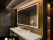φωτιζόμενος καθρέφτης μπάνιου SMART LED L129 Apple #1