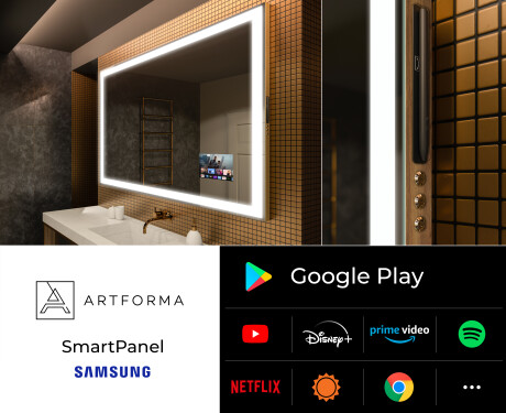 SMART Φωτιζομενος καθρεπτης LED L01 Samsung #2