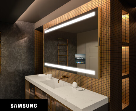 φωτιζόμενος καθρέφτης μπάνιου SMART LED L09 Samsung #1