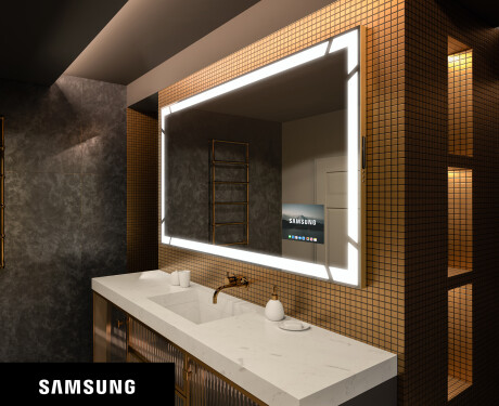 φωτιζόμενος καθρέφτης μπάνιου SMART LED L126 Samsung #1