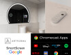 Ανεπανόρθωτος καθρέφτης LED SMART W223 Google #2