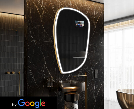 Ανεπανόρθωτος καθρέφτης LED SMART I222 Google