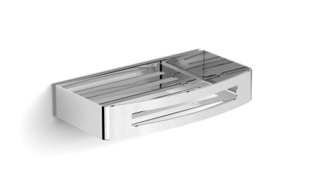 Καλάθι 22x12x4 / σύστημα στερέωσης Lift & Clean™ / γυαλισμένος χάλυβας