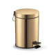 Κάδος με πεντάλ STANDARD, στρογγυλός, 5 L, soft close / χρυσό γυαλιστερό #1