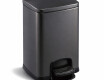 Κάδος με πεντάλ PREMIUM, ορθογώνιος, 20 L, soft close / μαύρο ματ