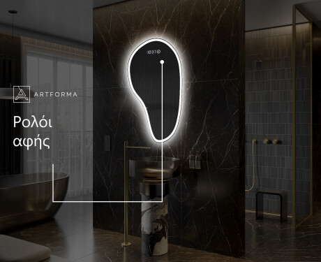 Ακανονιστοσ καθρεπτησ τοιχου μοντερνοι S222 #6