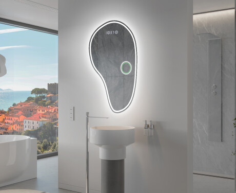 Κανονικοί Μοντερνοι διακοσμητικοι καθρέφτεσ τοίχου S223 #9