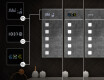 Ντουλάπι Μπάνιου Με Καθρέφτη LED - L03 Emily 66,5 x 72εκ #4