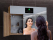 Smart Ντουλάπι Μπάνιου Με Καθρέφτη LED - L02 Sarah 100 x 72εκ #8