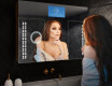 Smart Ντουλάπι Μπάνιου Με Καθρέφτη LED - L55 Sarah 100 x 72εκ #10
