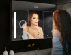 Ντουλάπι Μπάνιου Με Καθρέφτη LED - L02 Emily 100 x 72εκ #9