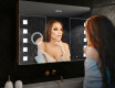 Ντουλάπι Μπάνιου Με Καθρέφτη LED - L03 Emily 100 x 72εκ #9