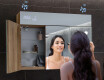 Ντουλάπι Μπάνιου Με Καθρέφτη LED - L06 Emily 100 x 72εκ #7
