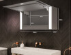 Ντουλάπι Μπάνιου Με Καθρέφτη LED Sofia 100 x 50εκ #2
