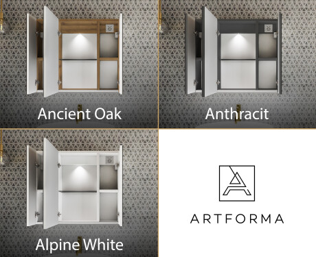 Nτουλαπάκι Μπάνιου LED Clara 70 x 60εκ #3