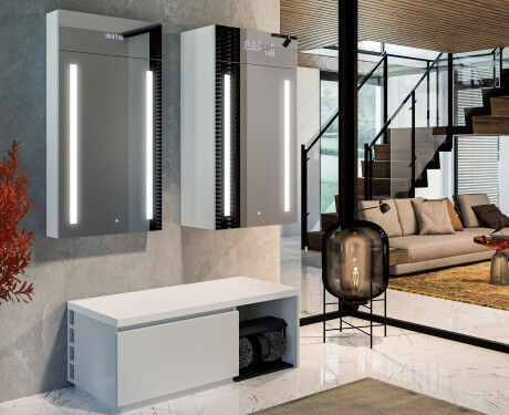 Ντουλάπα Για Παπούτσια Με Μηχάνημα Καθαρισμού Παπουτσιών - Olivia 110 x 45εκ #10