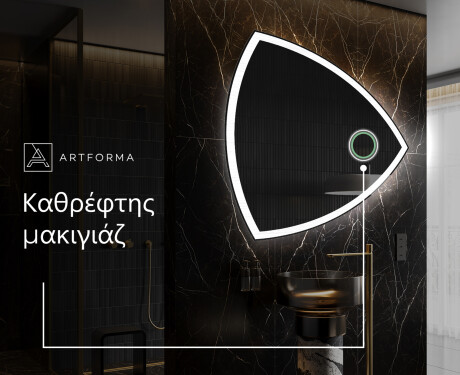 Ακανονιστοσ καθρεπτησ τοιχου T222 #4