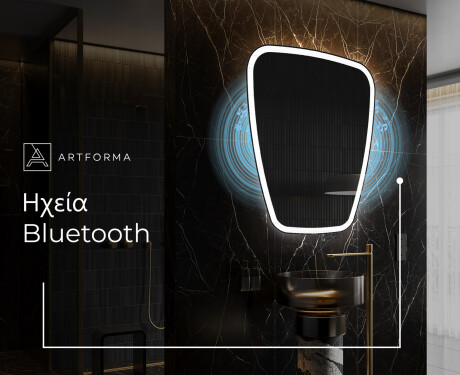 Καθρεπτησ διακοσμητικοσ τοιχου χρυσοι Z223 #5