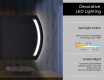 Φωτιζόμενος Καθρεπτης LED L67 #4
